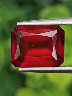 พลอย เฮลโซไนท์ การ์เน็ท Hessonite Garnet 4.90 กะรัต (Cts.) ดิบ Unheated พลอยแท้อัญมณีมงคล ประจําวันเกิด เครื่องประดับพลอย