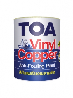 ทีโอเอ สีกันเพรียง สีทาใต้ท้องเรือ สำหรับป้องกันเพรียง 18 เดือน