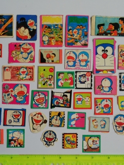 ชุดรูปลอกเก่าลายโดราเอม่อนและเพื่อน คละแบบ จำนวนตามภาพ, Old sticker, Doraemon and Friends