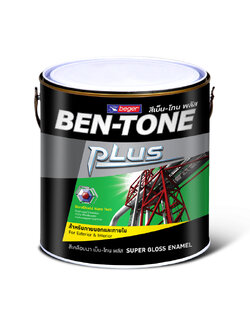 Ben-Tone Plus Red Iron Oxide Primer G-5000 สีรองพื้้นแดงกันสนิม เบ็นโทน พลัส จี-5000 18.925 ลิตร/5 แกลลอน