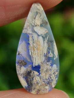 พลอย โบลเดอร์ โอปอล ออสเตรเลีย Australian Boulder Opal 2.37 กะรัต (Cts.) พลอยแท้ อัญมณีมงคลประจําวันเกิด เครื่องประดับพลอย