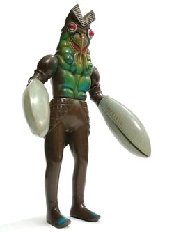 ซอฟ 7 นิ้ว มนุษย์ดาวบัลตั้น รุ่นเก่า ปี 1983 japan งานเก่าสีสวยหายาก มีรอย