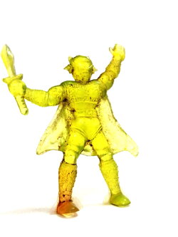 ตุ๊กตุ่นแอ๊นท์ มาชีนแมน ขนาด 2 นิ้ว ตามรูป ตัวยางใส สีเขียว