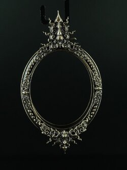 (แบบที่5.2) กรอบเนื้อบรอนซ์นอกรมซาติน สำหรับองค์พระขนาด ความสูง 3.1 เซนติเมตร ความกว้าง 2.6 เซนติเมตร