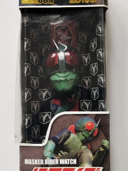 ของสะสมไอ้มดแดง2 นาฬิกามาสค์ไรเดอร์2 หัวดำ ปากเขียว ลิมิตเต็ด เอ็ดดิชั่นในงาน คอมิคคอน X Afath 2015 Masked Rider Collection watch, masked rider 1 ,Black and Green, Limited Edition only for Commic Con X Afath 2015 สำหรับสะสมเท่านั้น*** ในกล่องไม่เช็คแบตเตอ