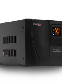 เครื่องควบคุมแรงดันไฟฟ้าอัตโนมัติ รุ่น PC-SCV 3000va