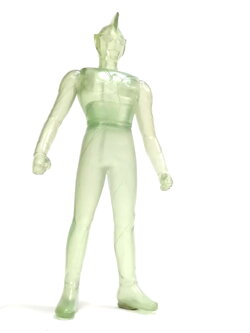 ซอฟ 6.5 -7 นิ้ว ตัวใส พิเศษ อุลตร้าแมนคอสมอส จากภาค บลูแพลนเนต ขนาดตามรูป มีรอยบ้าง