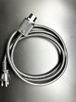 สายไฟVCT มีปลั๊ก หัวปลั๊กคอม Hubbell 15A ยาว 2 เมตร