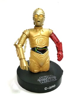 ท๊อปเปอร์ C3PO จาก สตาร์วอส์ EP.7 THE FORCE AWAKENS จาก Major Cineplex Exclusive Collection ขนาดตามรูป แขนขยับได้ สภาพดี
