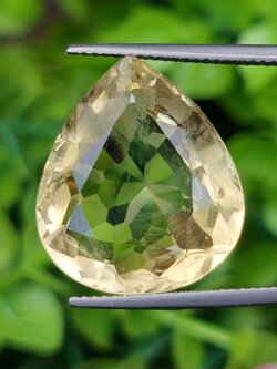 พลอย ซิทริน Citrine 16.00 กะรัต (Cts.) พลอยแท้ อัญมณีมงคลประจําวันเกิด เครื่องประดับพลอย