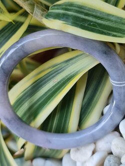 JB6711083 หยก พม่า แท้ Jade กำไลหยก (Jadeite bracelet) พม่า (Myanmar) 50.4 มม.