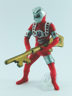 แคนดี้ทอย ฟิกเกอร์สำเร็จรูป อุลตร้าแอสตร้า ท่าถืออุลตร้าคีย์ ไม่แยกชิ้นส่วน พร้อมอาวุธและก้อนน้ำแข็ง, CANDY TOY,STILL FIGURE ,Ultraman Astra ,hold Ultra Key, single piece