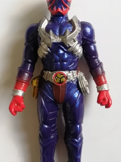 ของเล่น ของสะสม แคนดี้ทอย ซอฟ 5 นิ้ว Masked Rider Hibiki ไรเดอร์ฮิบิกิ ทำสีสำเร็จ ของ Bandai เก่าเก็บสะสม