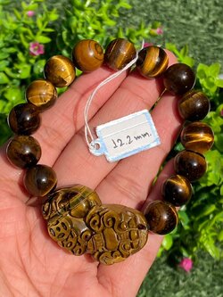 กำไลพลอยแท้ ไทเกอร์อาย Tiger eye Bracelet