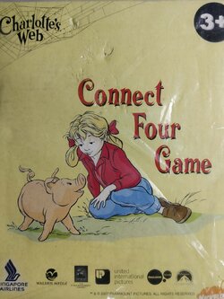 เกมหมากรุก Charlotte's Web ,Four Game จาก Singapore Airline สำหรับเด็กอายุ 3+ แพ็คเกจมีตำหนิตามภาพ