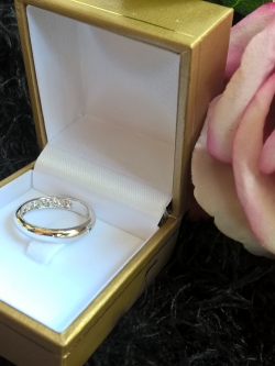 แหวน งาน Costume Jewelry เพชร CZ Premium gradeรุ่น Happy &Lucky จากแบรนด์ Shali