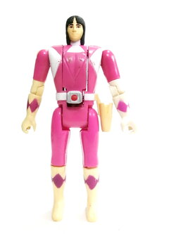 ตุ๊กตาแปลงร่าง พุทเธร่าเรนเจอร์ จากขบวนการ จูเรนเจอร์ /เพาเวอร์เรนเจอร์ ขนาดตามรูป กดปุ่มที่เข็มขัด หัวกระดกพับ แปลงร่างได้ ระบบแปลงร่างยังปกติ ไม่มีปั๊ม สภาพดีมีรอยบ้าง