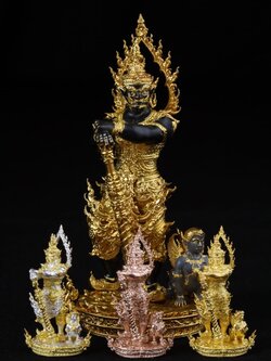 ท้าวเวสสุวรรณโณ จตุมหาราชิกา รุ่น.อภิเมตตา ชุดกรรมการกายดำ