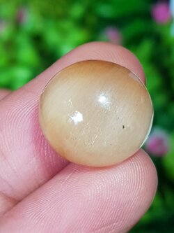 ไหม ควอตซ์ Rutilated Quartz 16.28 กะรัต Cts.พลอยแท้ อัญมณีมงคลประจําวันเกิด เครื่องประดับพลอย