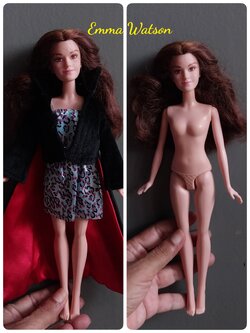 มีหลายภาพ ตุ๊กตาเอ็มม่าวัตสัน Emma WatsonDoll จาก Beauty and the beast ใส่เสื้อคลุมแม่มด