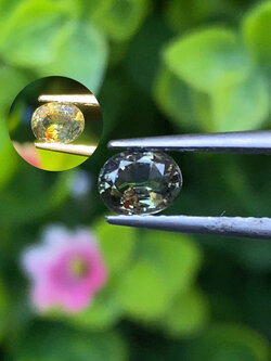 พลอย อเล็กซานไดร์ (Natural Alexandrite Chrysoberyl) เจ้าสามสี 0.46 กะรัต (Cts.) พร้อมใบเซอร์ พลอยแท้ อัญมณีมงคลประจําวันเกิด เครื่องประดับพลอย