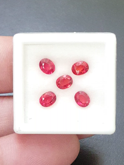 พลอย ทับทิม ซองเจีย Ruby Sapphire 2.71 กะรัต (Cts.克拉) พลอยแท้ อัญมณีมงคลประจําวันเกิด เครื่องประดับพลอย