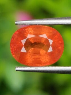 พลอย บุษราคัม Yellow Sapphire 3.22 กะรัต (Cts.) พลอยแท้ อัญมณีมงคลประจําวันเกิด เครื่องประดับพลอย