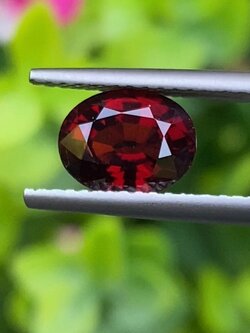 พลอย สเปสซาร์ไทต์ Spessartite Garnet 2.00 กะรัต (Cts.) ดิบ Unheated พลอยแท้ อัญมณีมงคลประจําวันเกิด เครื่องประดับพลอย