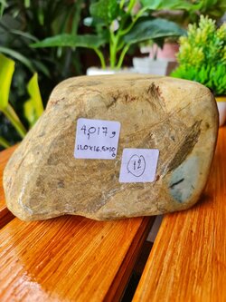 JRN012 ก้อน หยกพม่า ดิบ Burmese Jadeite Rough 4,000 กรัม (Grams.) หยกแท้ อัญมณีมงคลประจําวันเกิด เครื่องประดับหยก