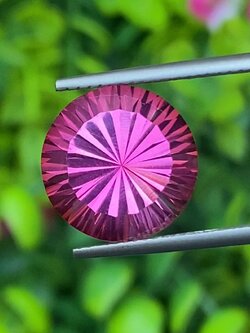 พลอย ชมพู พิ้งค์ โทแพซ Pink Topaz 9.33 กะรัต พลอยแท้ อัญมณีมงคลประจําวันเกิด เครื่องประดับพลอย