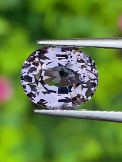 พลอย สปิเนล Spinel 2.53 กะรัต (Cts.) ดิบ Unheated พลอยแท้ อัญมณีมงคลประจําวันเกิด เครื่องประดับพลอย