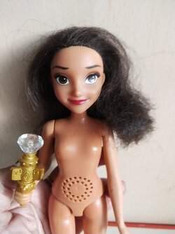 มีหลายภาพ ** มือซ้ายมีตำหนิตามภาพ ตัวหายาก ตุ๊กตาเอเลน่า Elena of Avalor Power Scepter Doll Hasbro