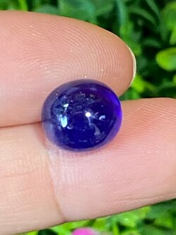 พลอย ไพลิน Blue Sapphire 10.35 กะรัต (Cts.) พลอยแท้ อัญมณีมงคลประจําวันเกิด เครื่องประดับพลอย