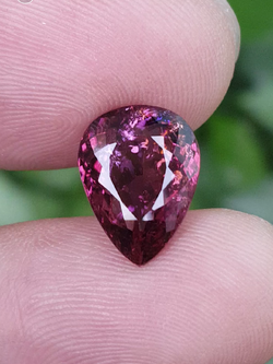 พลอย ทัวร์มาลีน Tourmaline 4.47 กะรัต (Cts.克拉). VS พลอยแท้ อัญมณีมงคลประจําวันเกิด เครื่องประดับพลอย