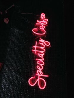 ป้ายไฟนีออยดัด LED - Specitty Collee