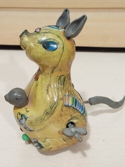 จิงโจ้สังกะสี งานเก่า** ลานใช้ไม่ได้ สำหรับสะสมเท่านั้น