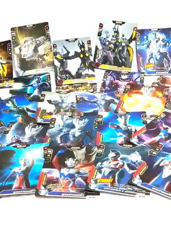 การ์ดอุลตร้าแมนซีโร่ ขนาดตามรูป ของมีตามภาพ สภาพดี ได้ทั้งหมด