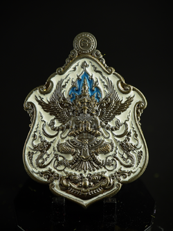 พญาครุฑเจ้าสัวเวนไตย ( รหัส 18 ) เนื้อมหาชนวนลงยา