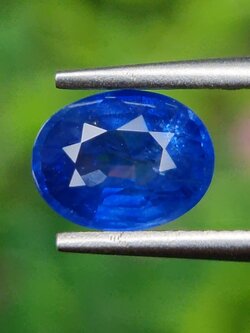 พลอย ไพลิน Blue Sapphire 1.25 กะรัต (Cts.) พลอยแท้ อัญมณีมงคลประจําวันเกิด เครื่องประดับพลอย