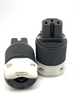 AC POWER PLUG : HUBBELL 8215 C HOSPITAL GRADE ปลั๊ก AC 3 ขา ตัวเมีย