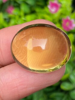 พลอย เลมอนควอตซ์ 37.97 กะรัต พลอยแท้ อัญมณีมงคลประจําวันเกิด เครื่องประดับพลอย