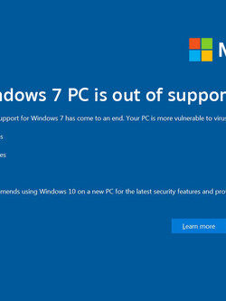 Microsoft เลิกสนับสนุน Windows 7 ตั้งแต่วันที่ 14 มกราคม 2020 เป็นต้นไป พร้อมแนะให้ใช้ Windows 10 แทน