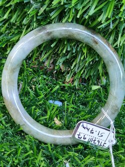 JT6711177 หยก พม่า แท้ Jade กำไลหยก 51.7 มม. (Jadeite bracelet) พม่า (Myanmar)