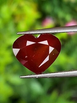 พลอย เฮลโซไนท์ การ์เน็ท Hessonite Garnet 3.70 กะรัต (Cts.) ดิบ Unheated พลอยแท้อัญมณีมงคล ประจําวันเกิด เครื่องประดับพลอย