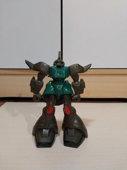 มือ2 มีหลายภาพ,หุ่นยนต์พลาสติกเรโทร กันดั้มเกลกุ๊ก Gelgoog