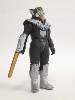 ซอฟ 4 นิ้ว สัตว์ประหลาด อาเมอร์เมฟิรัส จาก อุลตร้ามอนสเตอร์ ขนาดตามรูปมือสองสภาพดีมีรอยบ้าง มีปั๊ม