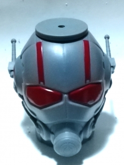 แก้วน้ำโรงเหนัง antman "ANT-MAN" แก้วน้ำรูปหัวแอ๊นท์แมน ชุด บัคเก็ตเซ็ต ของสะสมจาก Major Cineplex ,มีตำหนิ สีถลอกที่ตา โปรดตรวจสอบทุกภาพ, Collectible Ant-Man bottle from Major-Cineplex