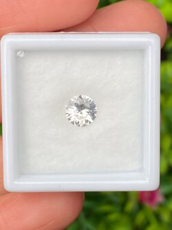 พลอย เพทาย Natural Zircon 1.00 กะรัต (Cts.) 1 เม็ด (Pcs.) พลอยแท้ อัญมณีมงคลประจําวันเกิด เครื่องประดับพลอย