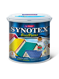 Synotex RoofPaint ซินโนเท็กซ์ รูฟเพ้นท์ สีทาหลังคา ชนิดกึ่งเงากึ่งด้าน 3.785 ลิตร/ 1 แกลลอน