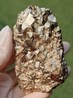 ก้อนผลึก ไพไรท์ Raw Rough Pyrite 456 กรัม (Grams) พลอยแท้ อัญมณีมงคลประจําวันเกิด เครื่องประดับพลอย